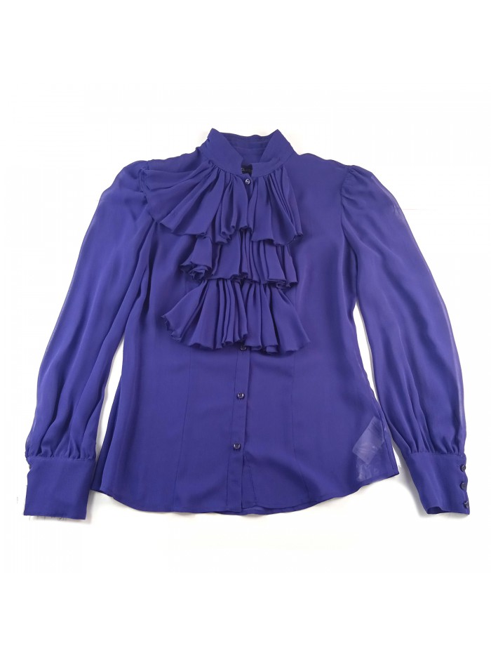 Roberto Cavalli Women's Shirt Art. 01ACD212 Purple