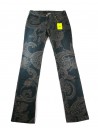 Etro Jeans Donna Paisley Black