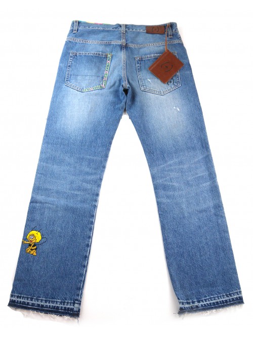 People Jeans Woman Boy Friend Ape