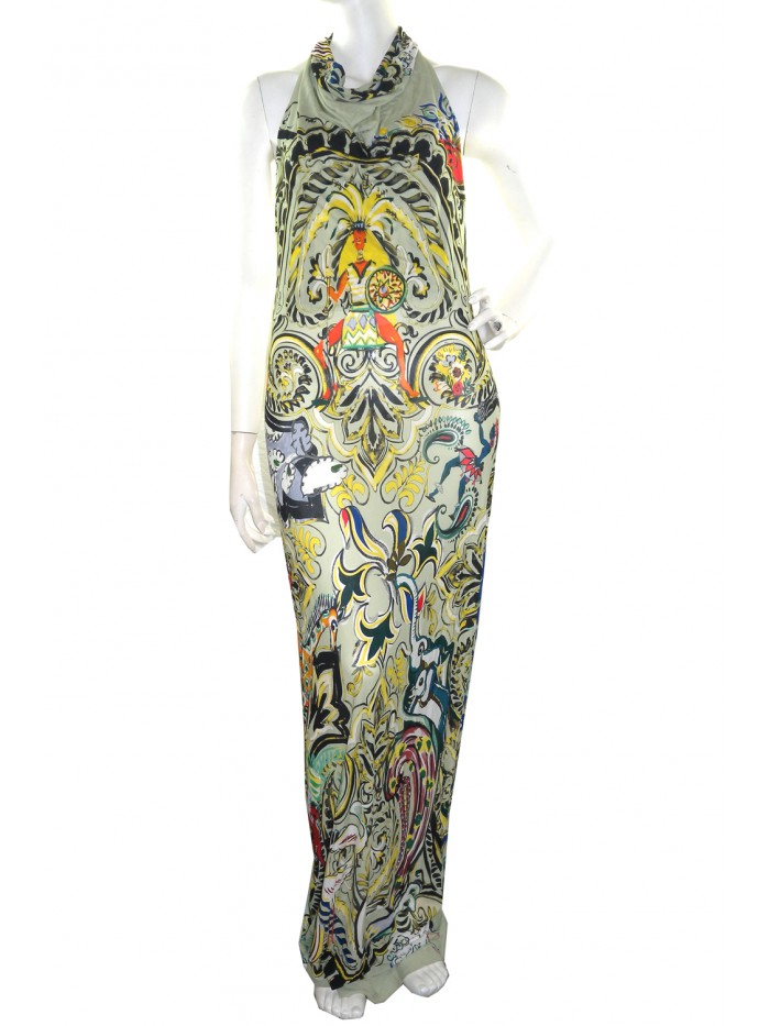 Etro Abito Donna Fantasia Multicolor Etro Abito Donna Fantasia Multicolor