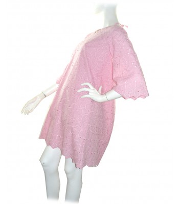 i Blues Abito Donna Fantasia Sangallo Floreale Rosa 2