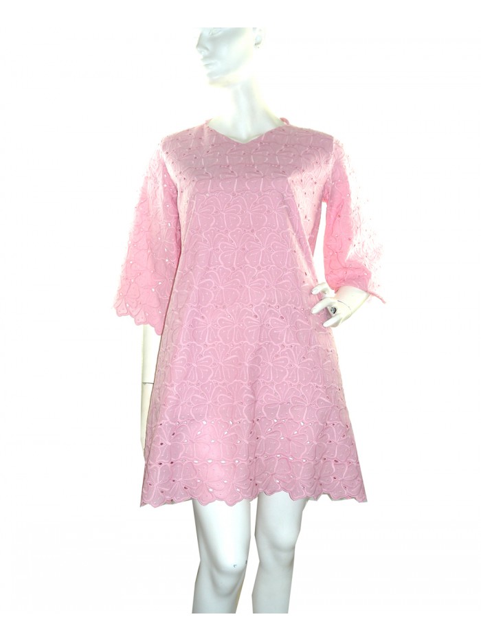 i Blues Abito Donna Fantasia Sangallo Floreale Rosa i Blues Abito Donna Fantasia Sangallo Floreale Rosa