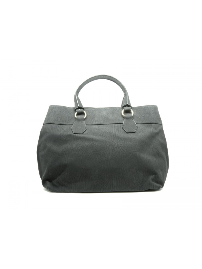 Borsa Donna effetto opaco con doppio manico.