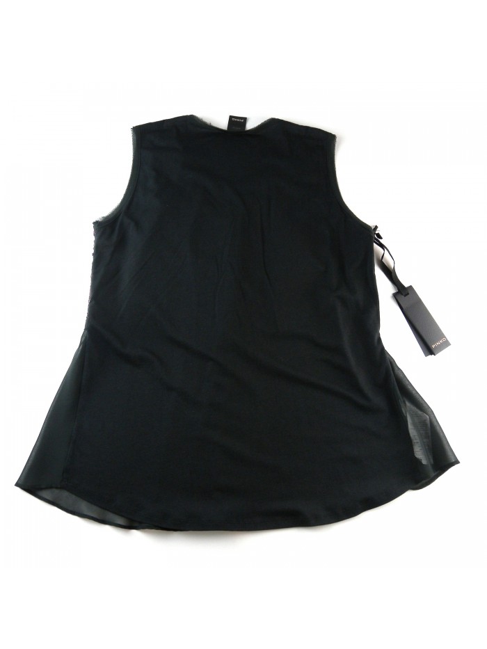 Pinko Maglia Donna Mod. Incudine Top Nero/Lurex