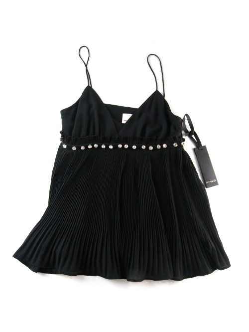 Pinko Women's Shirt Mod. Filippo Black Top Pinko Women's Shirt Mod. Filippo Black Top