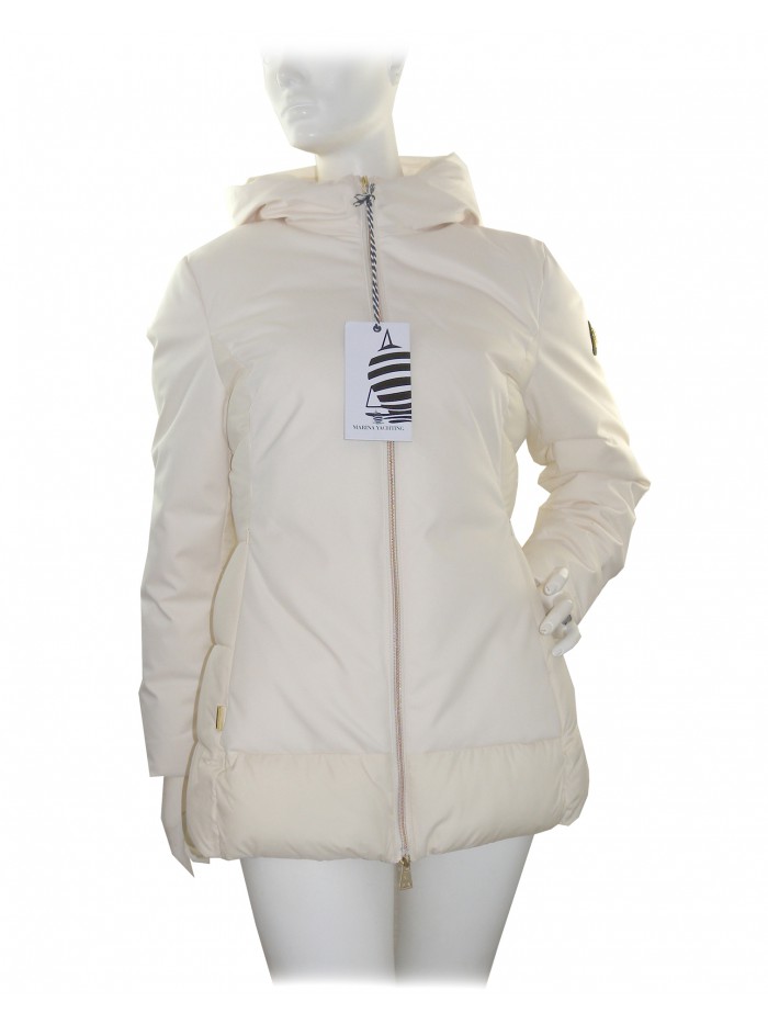 Marina Yachting Women's Jacket Mod. 222Y08008 COL 20000 White Marina Yachting Women's Jacket Mod. 222Y08008 COL 20000 White