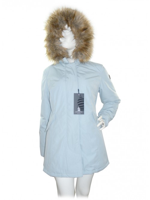 Marina Yachting Parka Women Mod. 15260 Light Blue Marina Yachting Parka Women Mod. 15260 Light Blue