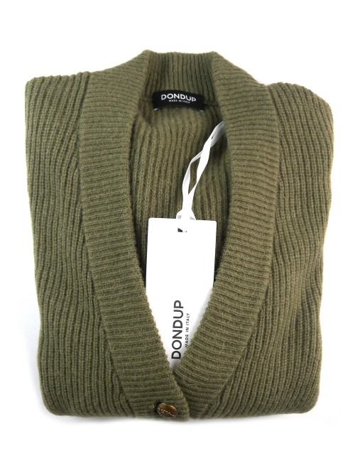 Dondup Cardigan Donna DA165 M00789D COL 656 Erba Dondup Cardigan Donna DA165 M00789D COL 656 Erba