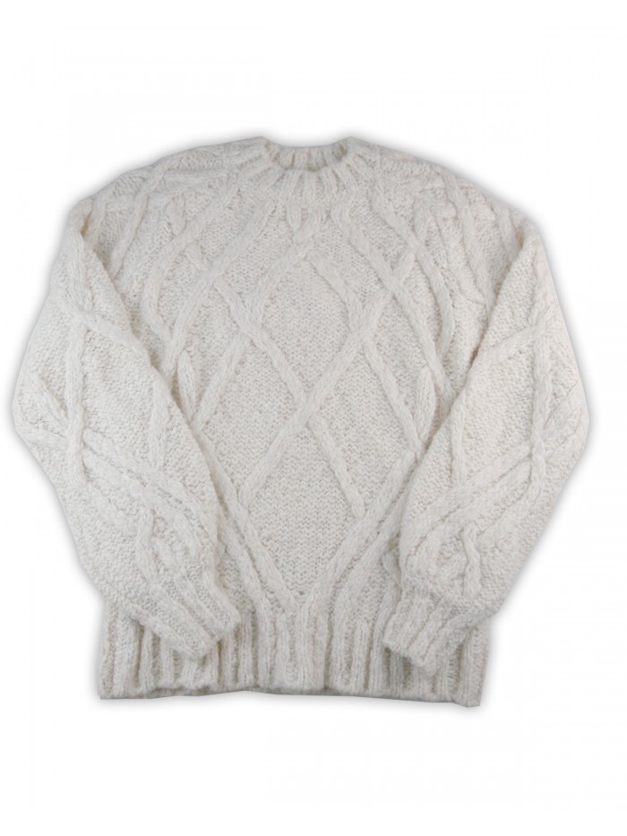 Dondup Women's Sweater DT 146 M00804D Cream