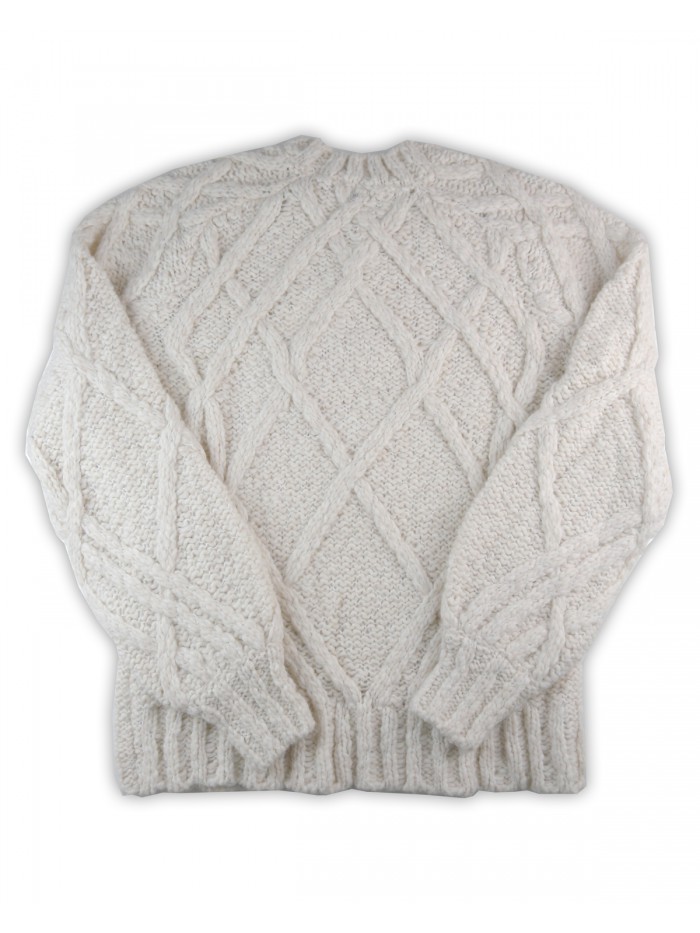 Dondup Maglione Donna DT 146 M00804D Panna