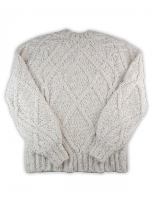 Dondup Maglione Donna DT 146 M00804D Panna