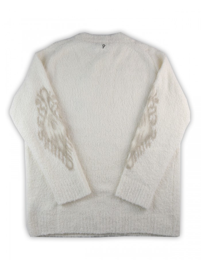Dondup Maglione Donna DT 133 M00803D Panna