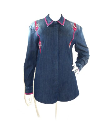 Dondup Women's Shirt DL 081 DS0259D COL800 Jeans