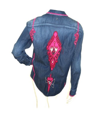 Dondup Camicia Donna DL 081 DS0259D COL800 Jeans 2