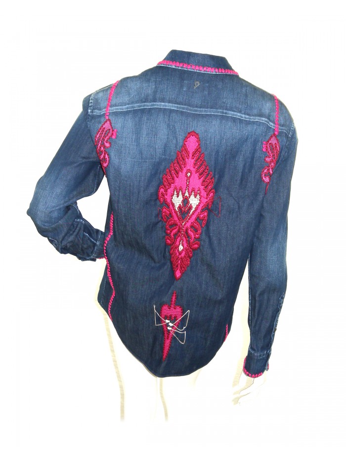 Dondup Camicia Donna DL 081 DS0259D COL800 Jeans