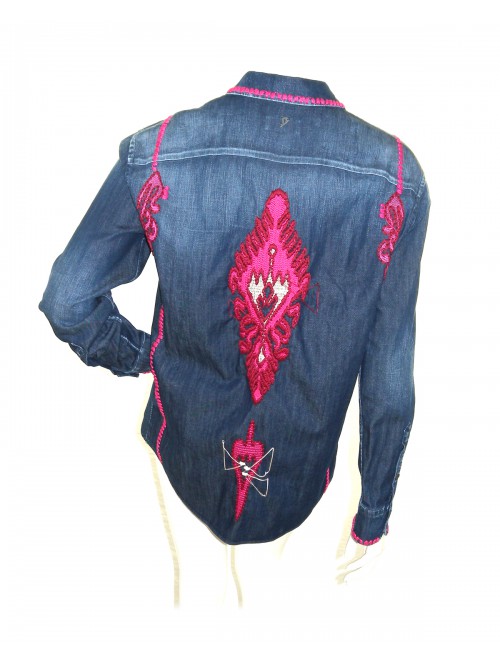 Dondup Camicia Donna DL 081 DS0259D COL800 Jeans
