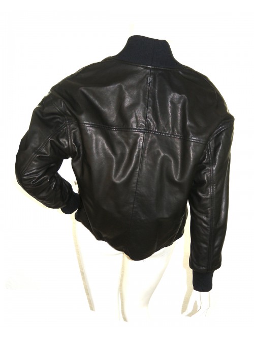 Dondup Giubbotto Donna DL 3420 PL0246D COL999 Pelle