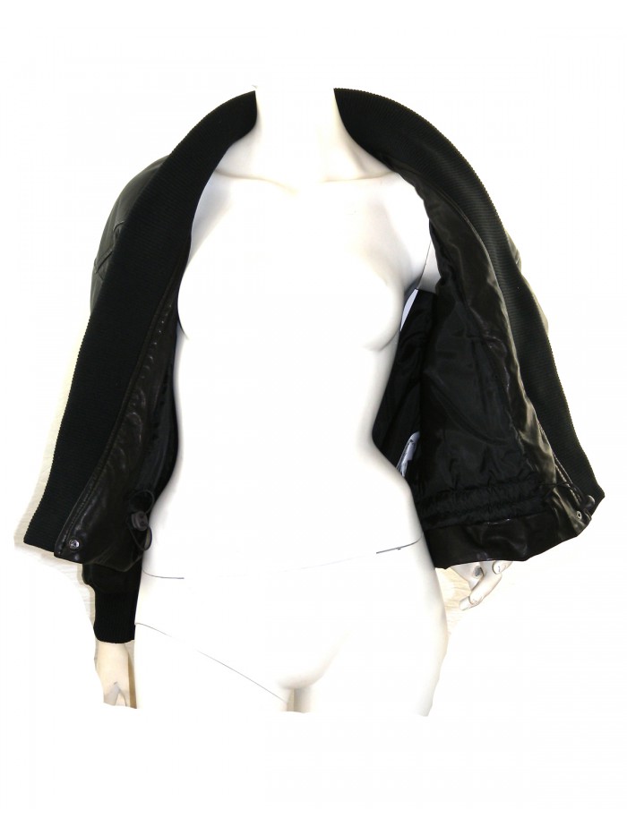 Dondup Women's Jacket DL 3420 PL0246D COL999 Leather