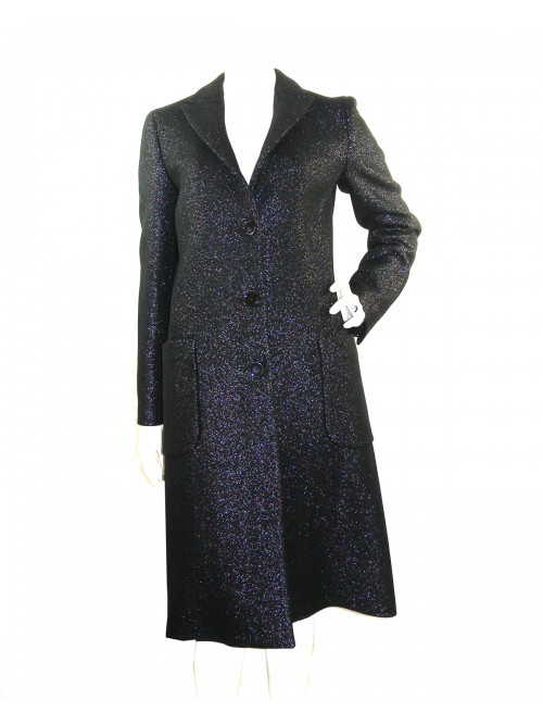 Dondup Giaccone Donna DJ 280 PX0113D COL390 Nero Lurex Dondup Giaccone Donna DJ 280 PX0113D COL390 Nero Lurex