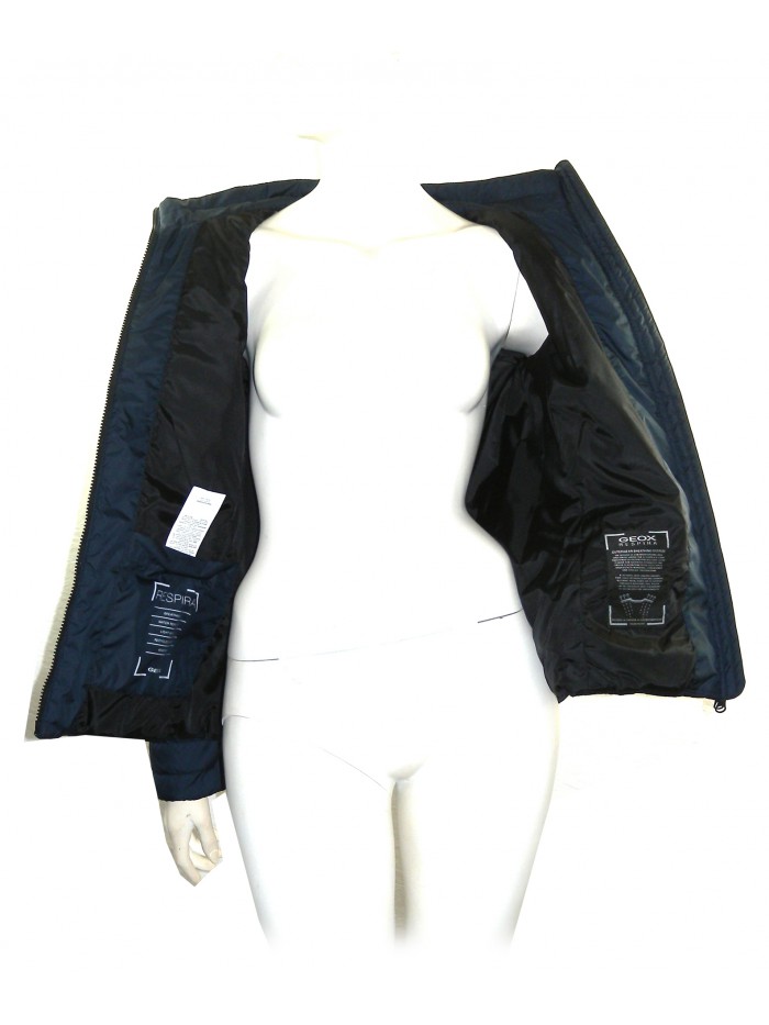 Geox Women's Down Jacket Mod. W3520K T2973 Blu Sky Captain