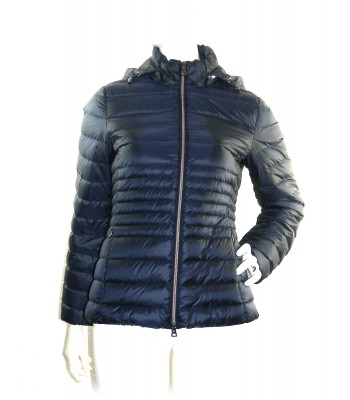 Geox Women's Down Jacket Mod. W3525B T2449 Blue Sky Captain