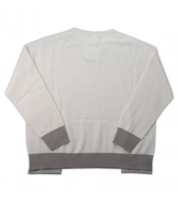 Daniel & Mayer Maglione e Sciarpa Donna Mod. 24049 21053 Beige Bande 2