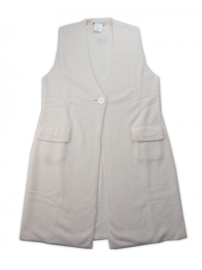 Daniel & Mayer Women's Vest Mod. W22060 Plain Ivory Daniel & Mayer Women's Vest Mod. W22060 Plain Ivory