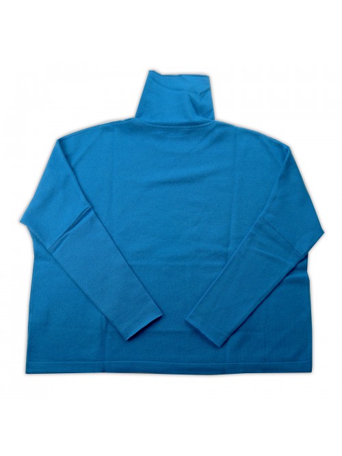 Daniel & Mayer Women's Sweater Mod. WC65322 Plain Blue