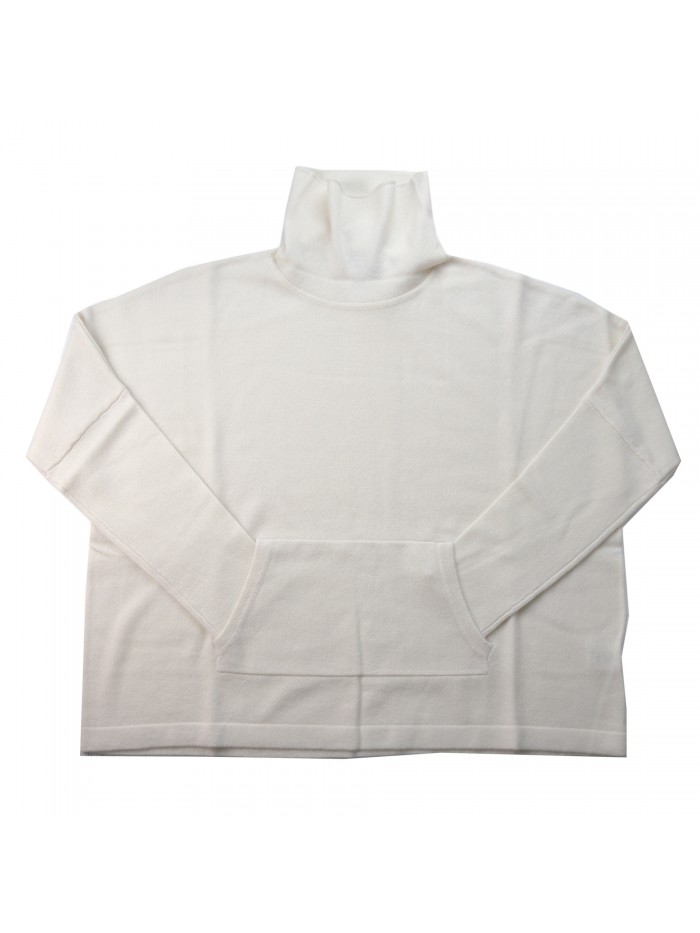 Daniel & Mayer Women's Sweater Mod. WC65322 Plain Ivory Daniel & Mayer Women's Sweater Mod. WC65322 Plain Ivory