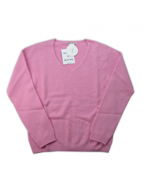 Daniel & Mayer Women's Sweater Mod. 14037 Plain Rose