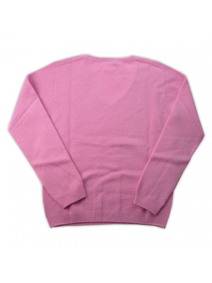 Daniel & Mayer Women's Sweater Mod. 14037 Plain Rose