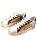 Crime London Women's Shoes Art. SK8 Deluxe Spotted