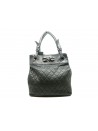 Squared woman bag, double adjustable handle,