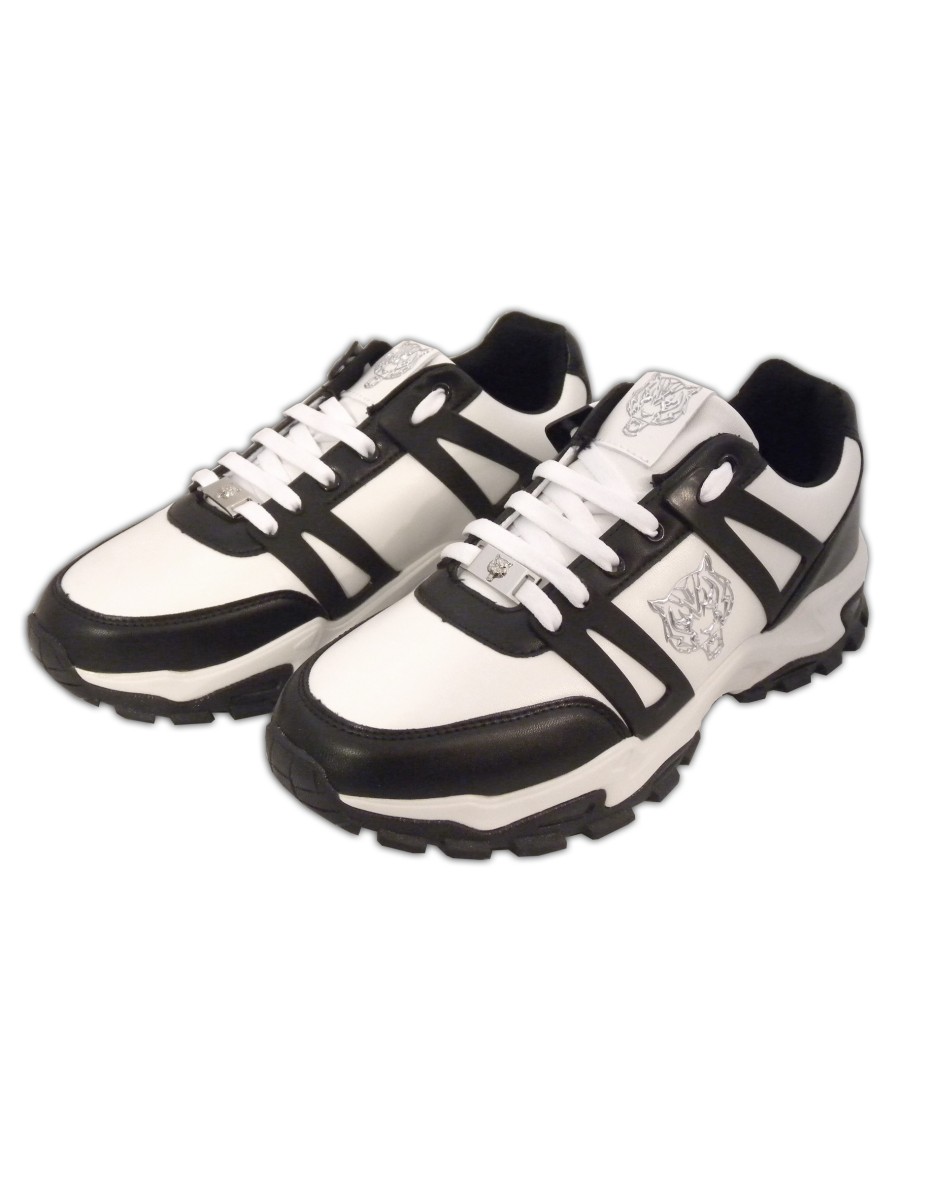 Plein Sport Scarpe Uomo Art. SPS1005 B&W Plein Sport Scarpe Uomo Art. SPS1005 B&W