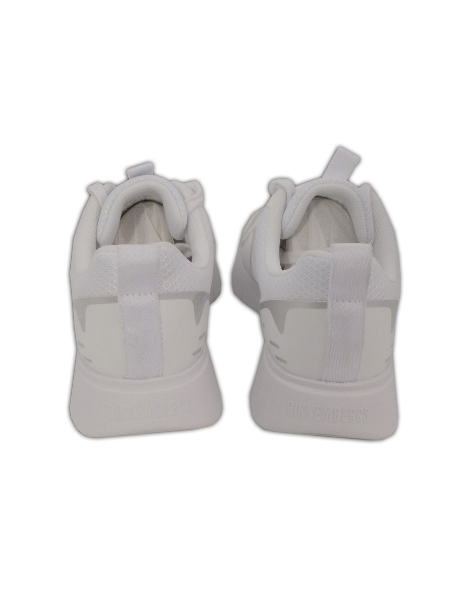Bikkembergs Men's Shoes Art. B4BKM0170 White Silver