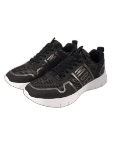 Bikkembergs Scarpe Uomo Art. B4BKM0170 Nero Silver