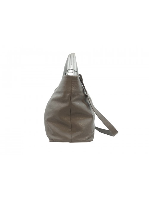 Borsa Donna shopper, doppia impugnatura e tracolla regolabile