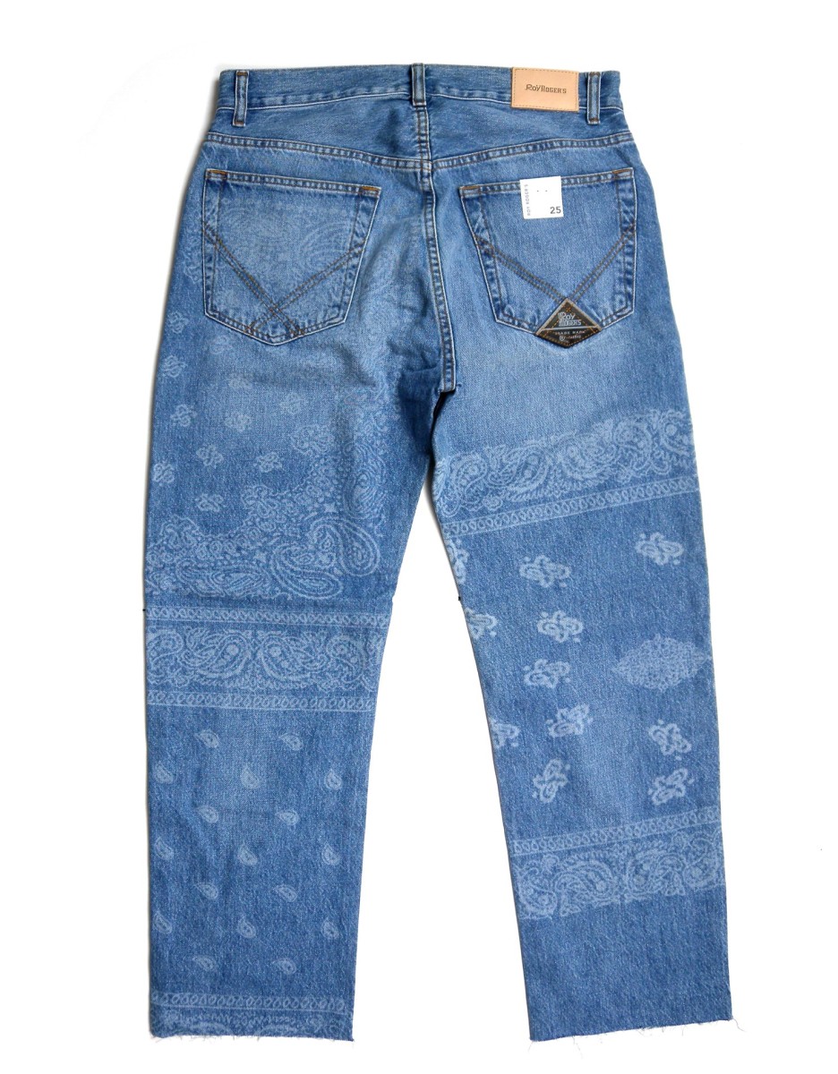 Roy Roger's Jeans Donna Denim Laser Paisley Cool Woman