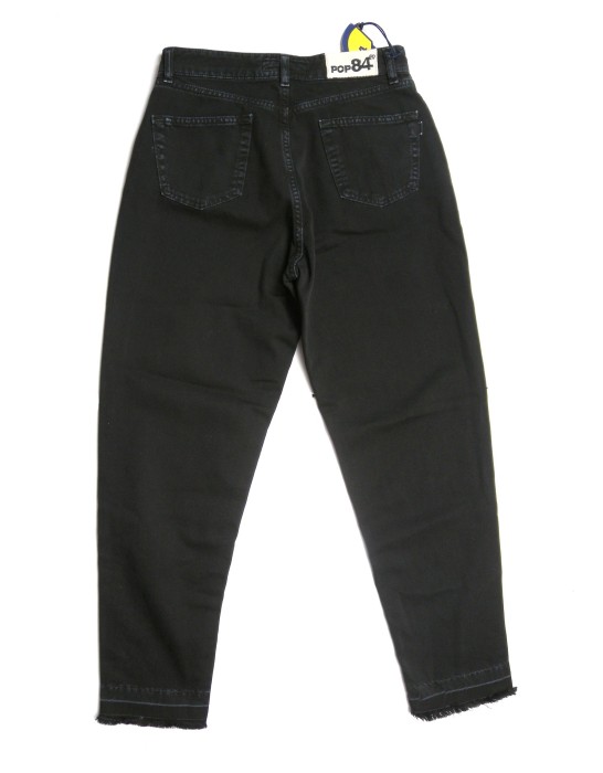 POP84 Jeans Donna Art. BL295-S Kim Bull Nero