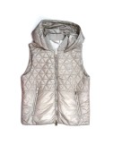 People of Shibuya Women's Sleeveless Vest Mod. Mori Col 015 Light Dove