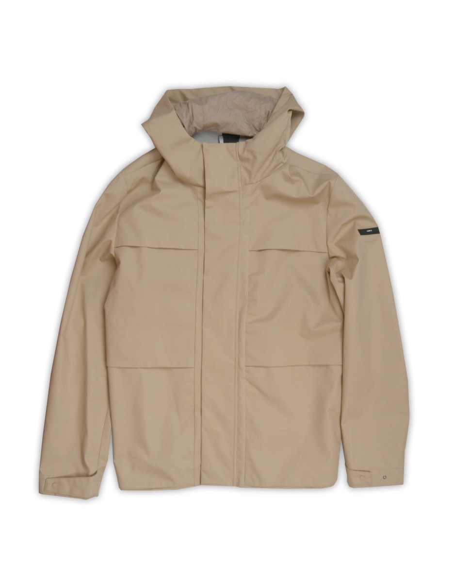 Unit Men's Jacket Hooded Biscuit Unit Men's Jacket Hooded Biscuit