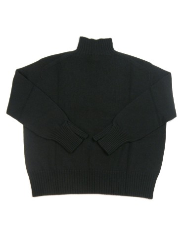 Daniel & Mayer Women's Turtleneck Sweater Mod.18496 Black 2