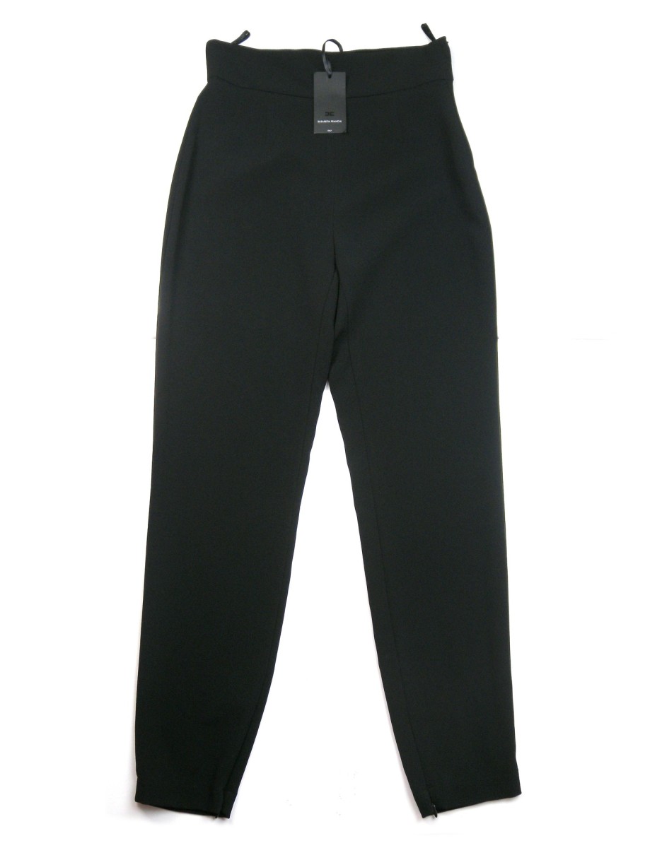Elisabetta Franchi Women's Trousers ART 799 COL 110 Black