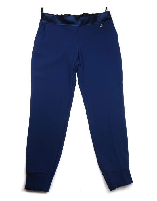 Elisabetta Franchi Pantalone Donna ART 805 COL 590 Inchiostro Elisabetta Franchi Pantalone Donna ART 805 COL 590 Inchiostro