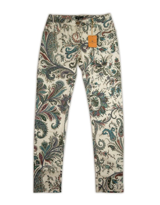 Etro Women's Trousers ART 17898 TIR 9114 VAR 990 Multicolor Floral Etro Women's Trousers ART 17898 TIR 9114 VAR 990 Multicolor Floral