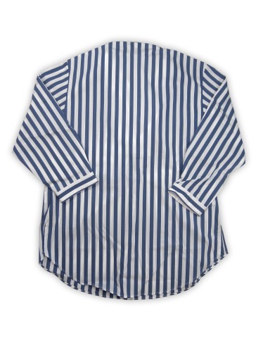 Daniel & Mayer Women's Shirt Mod. Dorotea Striped Blue 2