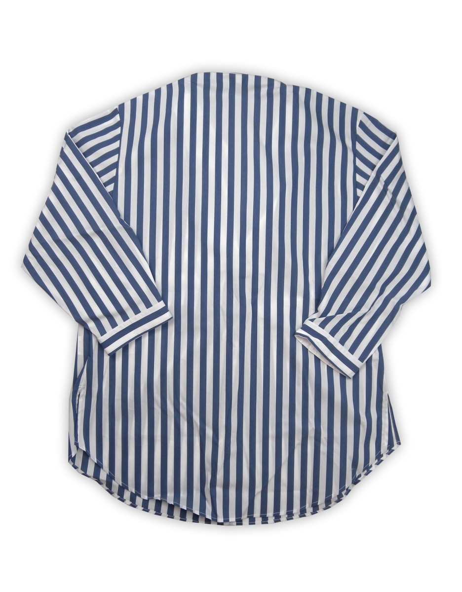 Daniel & Mayer Camicia Donna Mod. Dorotea Rigata Blu