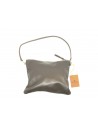 Women's Handbag Pochette, single handle and shoulder strap