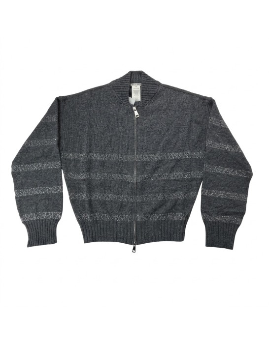 Daniel & Mayer Cardigan Donna Mod. 53736 Grigio Lurex