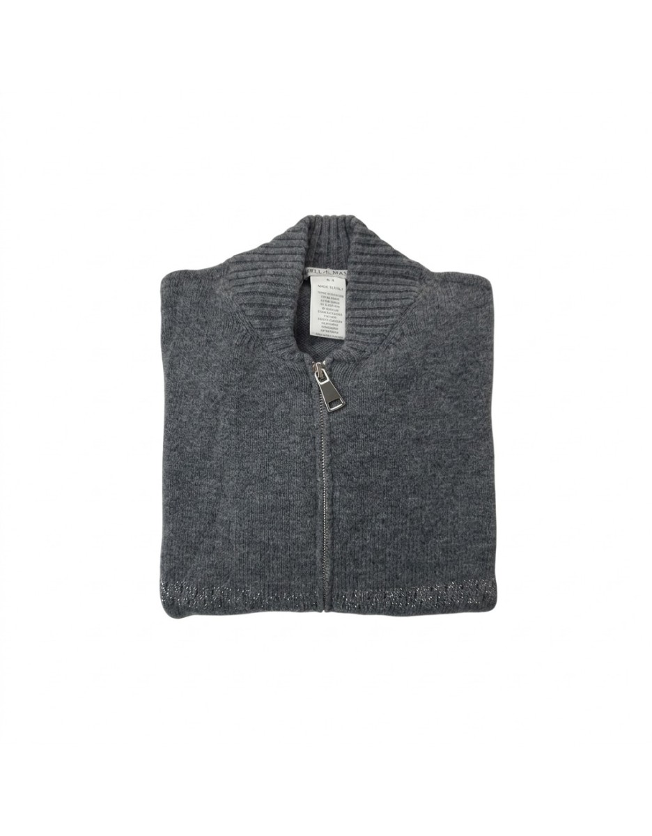 Daniel & Mayer Cardigan Donna Mod. 53736 Grigio Lurex